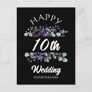 CARTÃO POSTAL FELIZ ANIVERSÁRIO DE CASAMENTO PRESENTE PARA CASAL