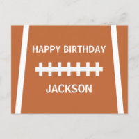 Feliz Aniversário do Jogador de Futebol Personaliz