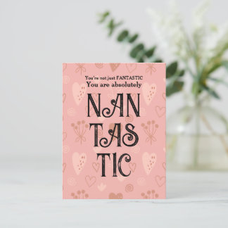 Cartão Postal Feliz aniversário melhor Nan