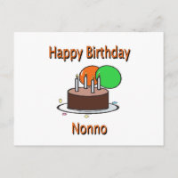 Feliz Aniversário Não-Não Avô Italiano Aniversário