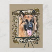 Feliz aniversario - patas de pedra - german