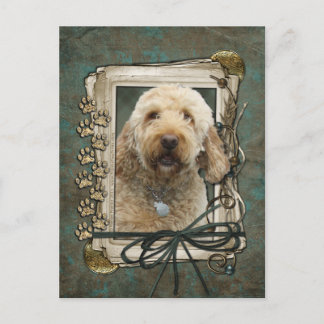Cartão Postal Feliz Aniversário - Patas Pedras - Dólar