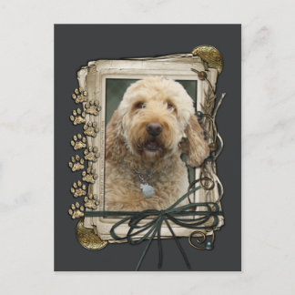 Cartão Postal Feliz Aniversário - Patas Pedras - Dólar