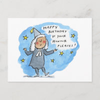 Feliz aniversário se aprouver a Vossa Senhoria