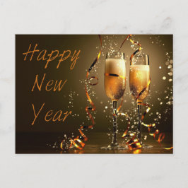 Cartão Postal Feliz ano novo