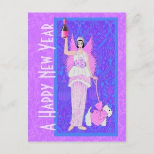Cartão Postal Feliz ano novo