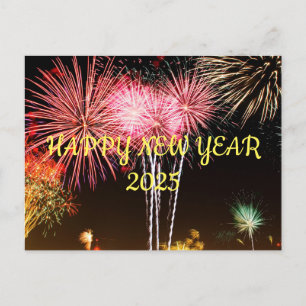 CARTÃO POSTAL FELIZ ANO NOVO 2025
