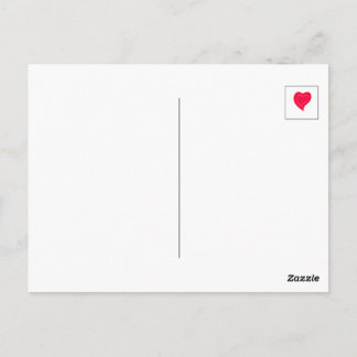 Cartão Postal feliz ano novo ~friso - coração ~