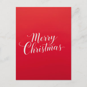Cartão Postal Feliz Ano Novo Merry Christmas Temporada de Feriad