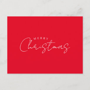Cartão Postal Feliz Ano Novo Merry Natal Temporada de Feriados