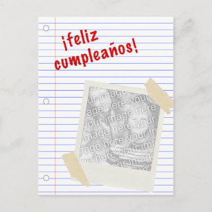Cartão Postal Feliz Cumpleanos