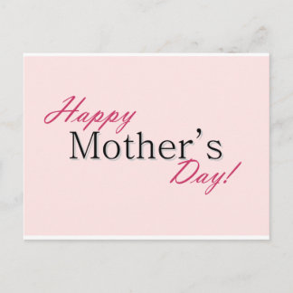 Cartão Postal Feliz dia da mãe