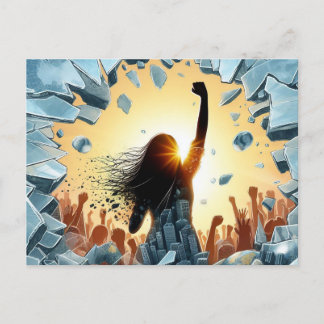 Cartão Postal Feliz Dia da Mulher