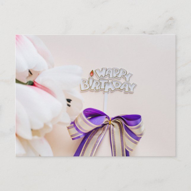 Cartão Postal Feliz Dia das Mães (Frente)