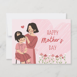 Cartão Postal Feliz dia das mães