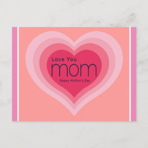 Cartão Postal Feliz dia das mães