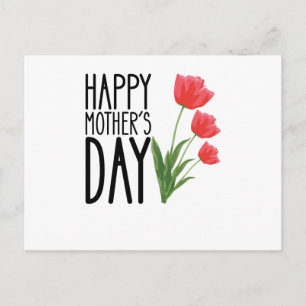 Cartão Postal Feliz Dia das Mães Flor