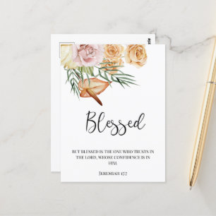 Cartão Postal Feliz Dia de Ação de Graças do outono