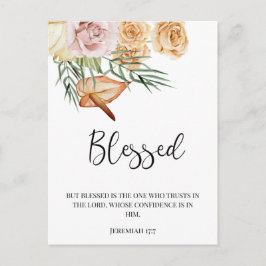 Cartão Postal Feliz Dia de Ação de Graças do outono