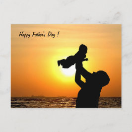 Cartão Postal Feliz Dia de os pais! -
