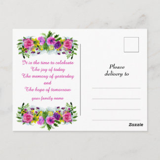 Cartão Postal Feliz Dia do Fundador