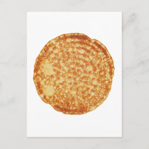 Cartão Postal Feliz Dia do Pancake!