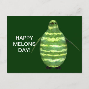 Cartão Postal Feliz Dia dos Melões!