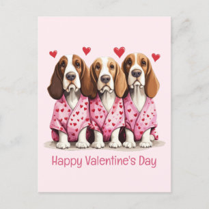 Cartão Postal Feliz Dia dos Namorados Cachorros