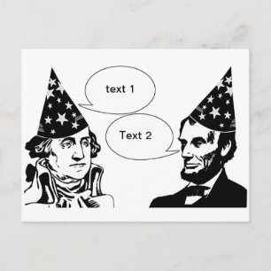 Cartão Postal Feliz Dia dos Presidentes