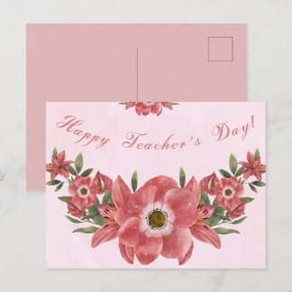 Cartão Postal Feliz Dia dos Professores