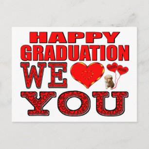 Cartão Postal Feliz Graduação Que Te Amo