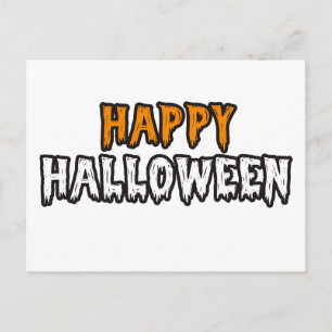 Cartão Postal Feliz Halloween