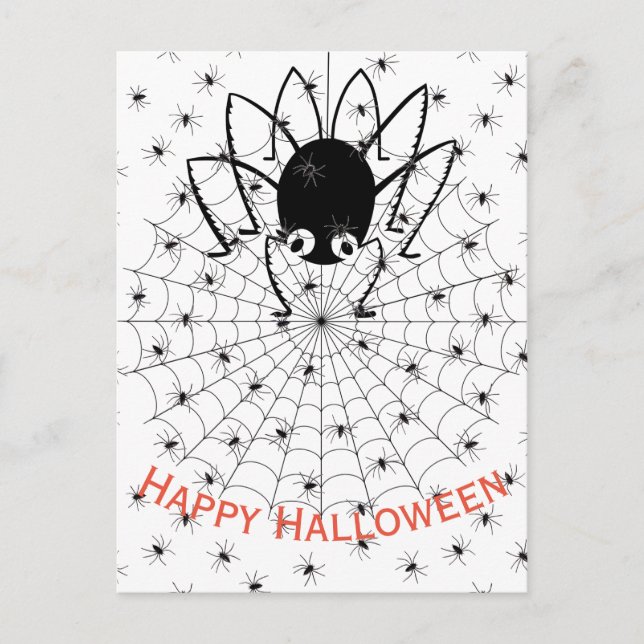 Cartão Postal Feliz Halloween (Frente)