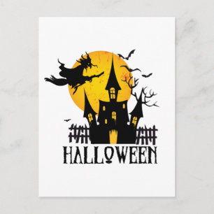 Cartão Postal Feliz Halloween