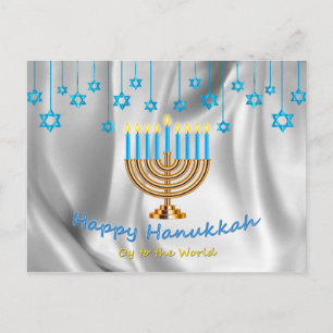 Cartão Postal Feliz Hanukkah