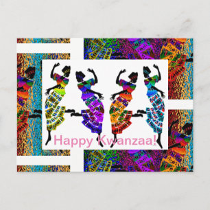 Cartão Postal Feliz Kwanzaa!