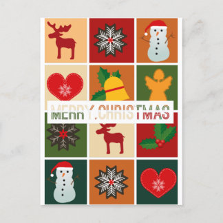 Cartão Postal Feliz Natal