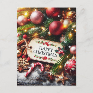 Cartão Postal Feliz Natal