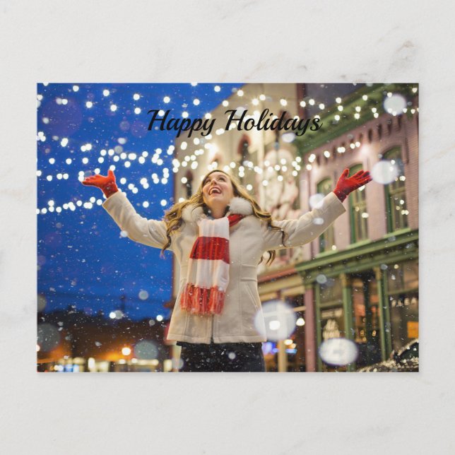 Cartão Postal Feliz Natal (Frente)