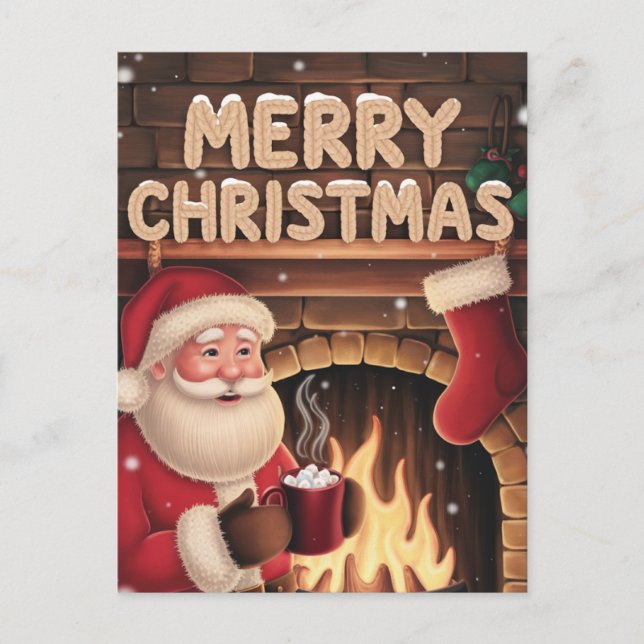 Cartão Postal feliz natal (Frente)