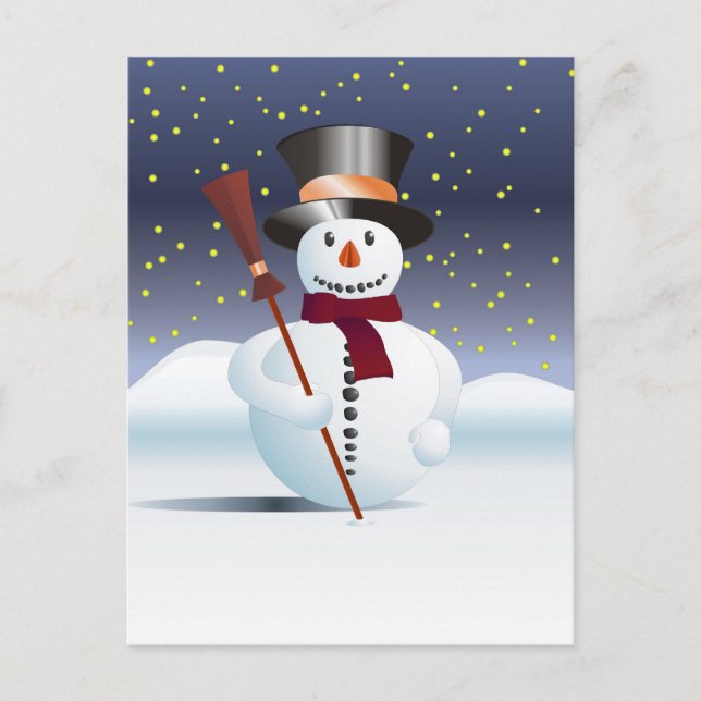 Cartão Postal Feliz Natal (Frente)