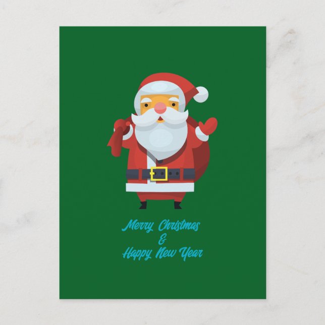 Cartão Postal Feliz Natal (Frente)