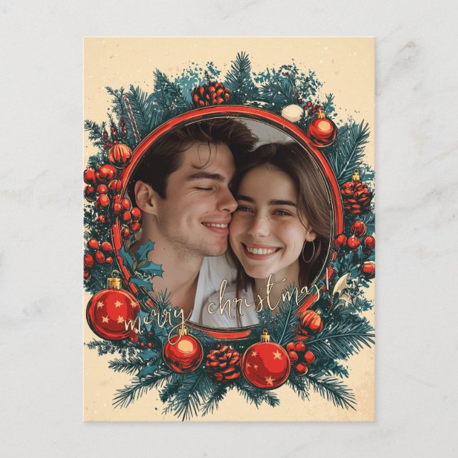 Cartão Postal Feliz Natal (Frente)