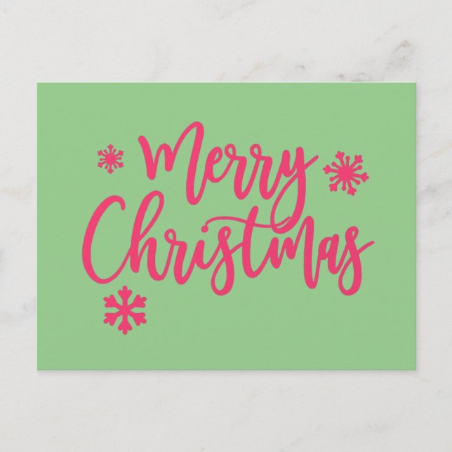 Cartão Postal Feliz Natal (Frente)