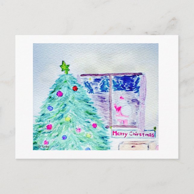 Cartão Postal Feliz Natal! (Frente)