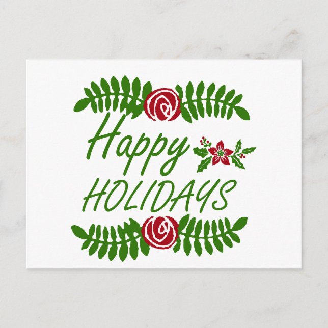 Cartão Postal Feliz Natal (Frente)