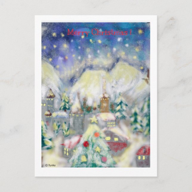 Cartão Postal Feliz Natal! (Frente)