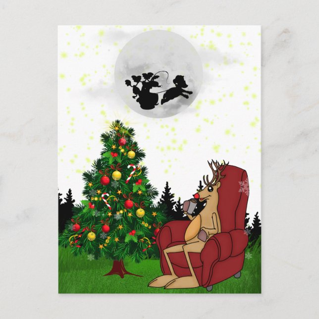 Cartão Postal Feliz Natal (Frente)