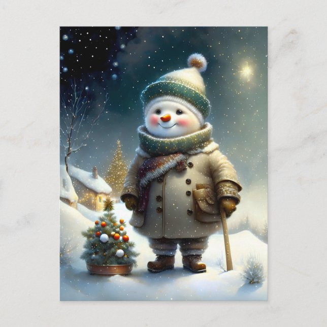 Cartão Postal Feliz Natal (Frente)