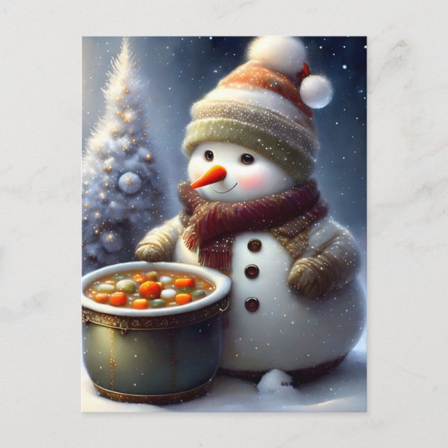 Cartão Postal Feliz Natal (Frente)